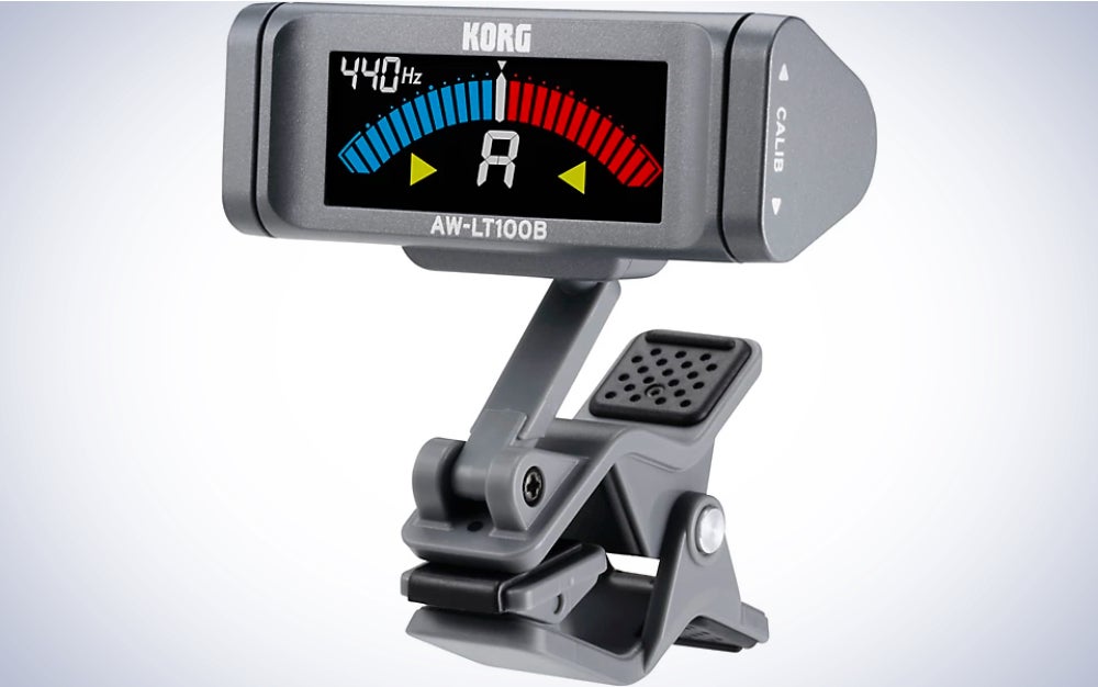 KORG AW-LT100B Clip-On Bass Tuner Black