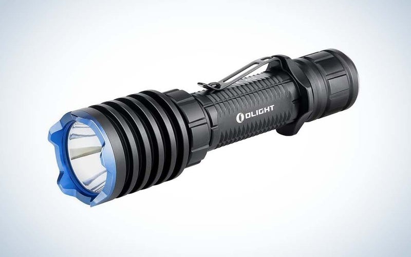 black Olight Warrior X Pro Tactical Flashlight