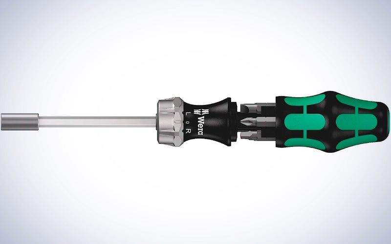 Wera Kraftform Kompakt 27 RA Slotted Ratcheting Screwdriver